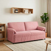 Sofa za 3 osobe Ružičasta 198 x 83 x 95 cm Baršun
