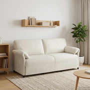 Sofa za 3 osobe Krem 198 x 83 x 95 cm Baršun