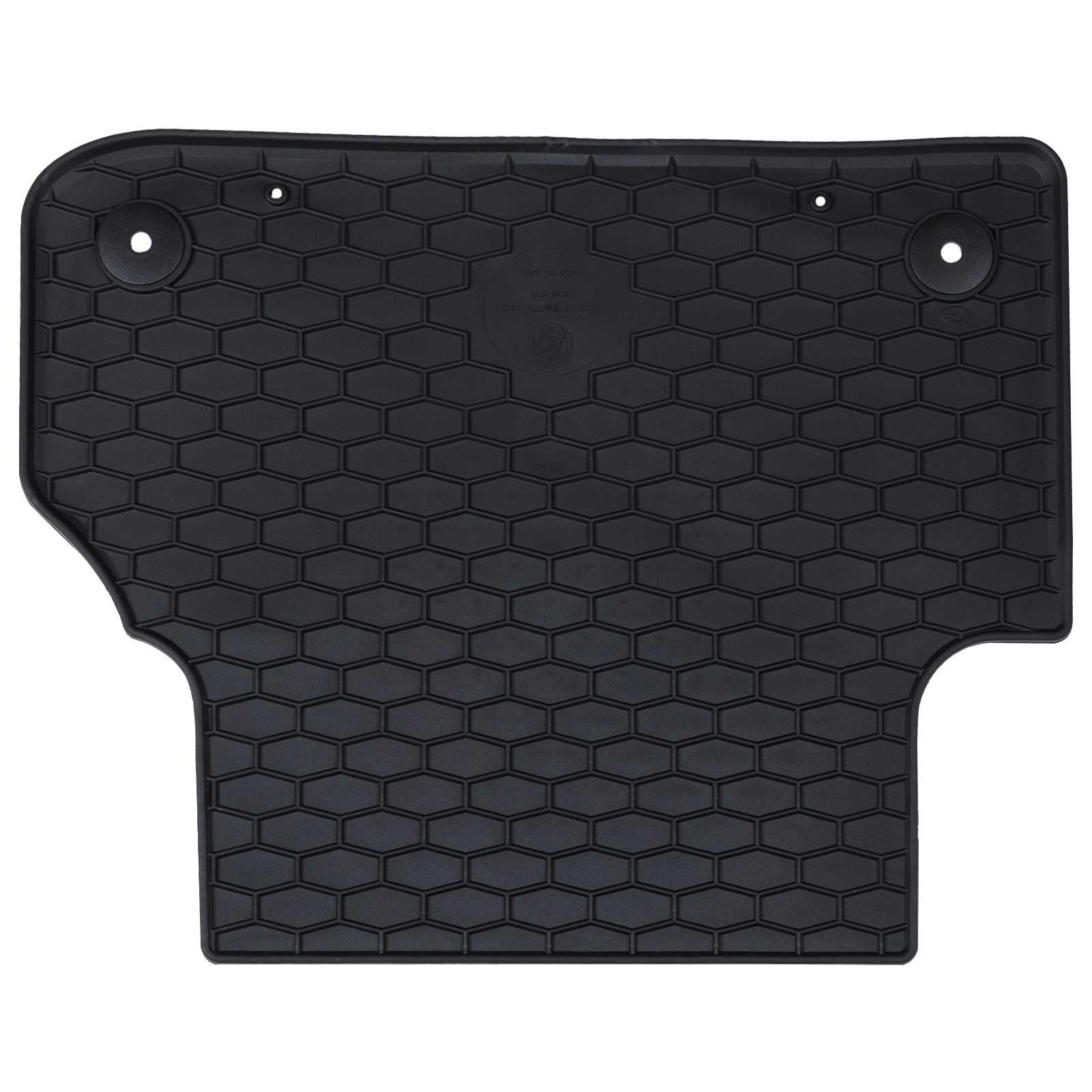 Auto tepih 4 pcs Crna Pogodno za Audi A4 B9 2015-2024 Guma