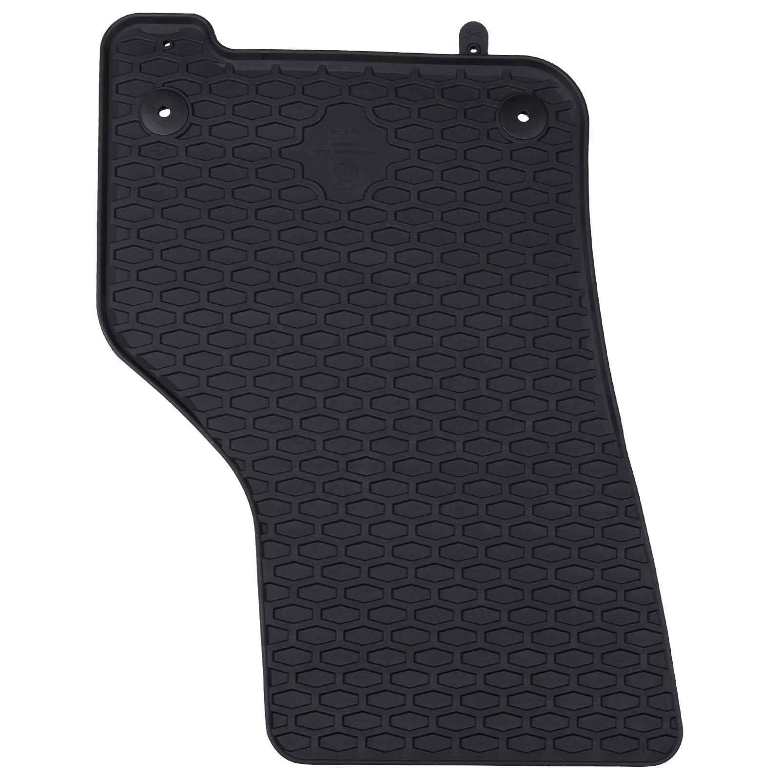 Auto tepih 4 pcs Crna odgovara za VW GOLF VIII MHEV 2020- Guma