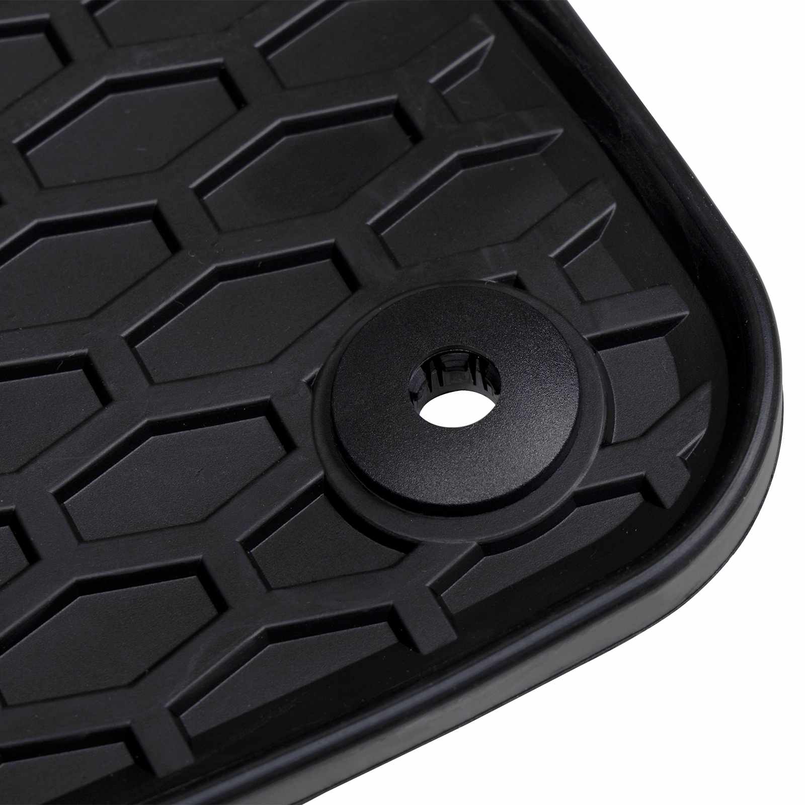 Auto tepih 2 pcs Crna prikladno za VW CADDY 2020- Guma