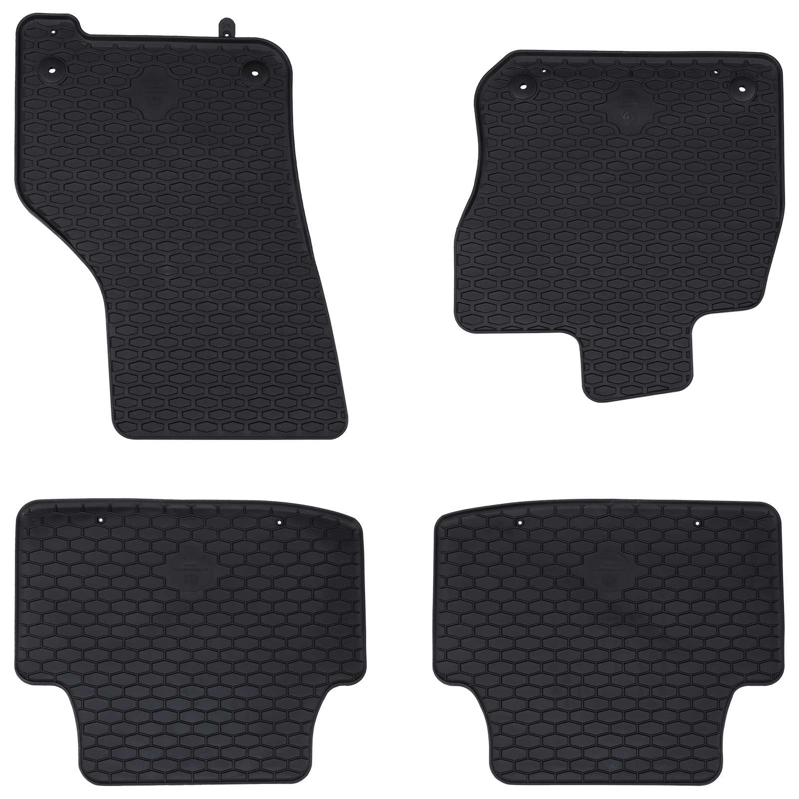 Auto tepih 4 pcs Crna prikladno za LEON eTSI MHEV 2020- Guma