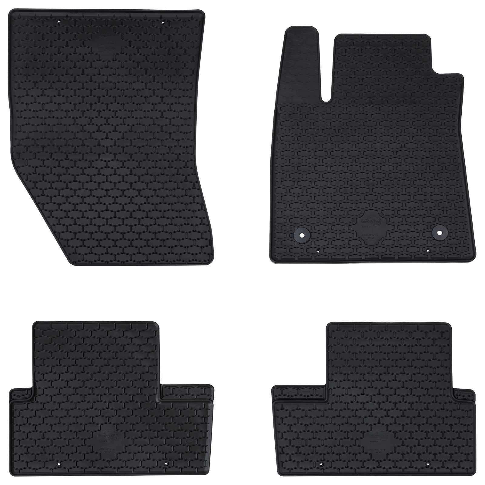 Auto tepih 4 pcs prikladno za Renault MEGANE IV 2016- Guma
