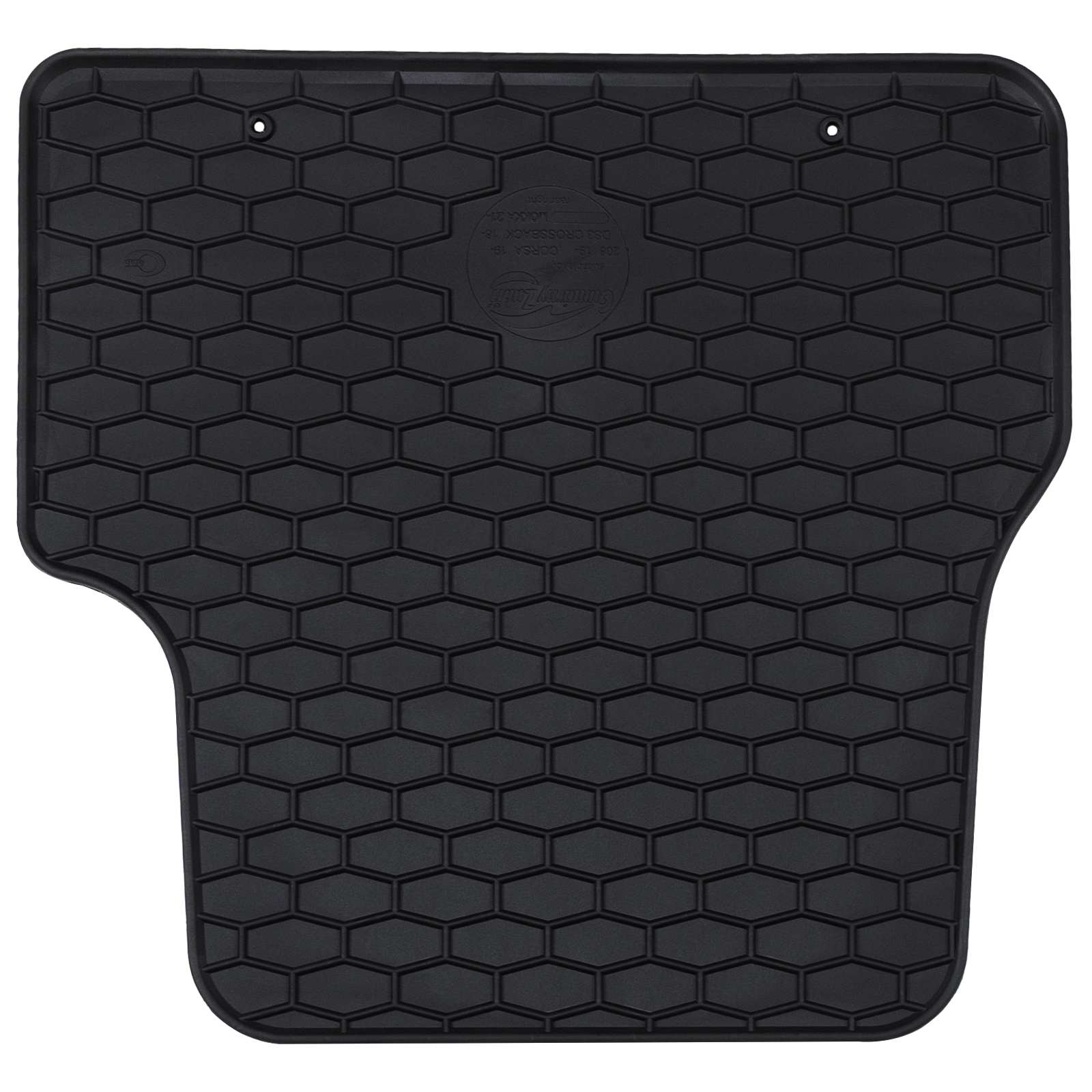 Auto tepih 4 pcs Crna prikladno za DS3 2019- Guma