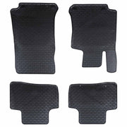 Auto tepih 4 pcs Crna prikladno za GLC 2016-2022 Guma