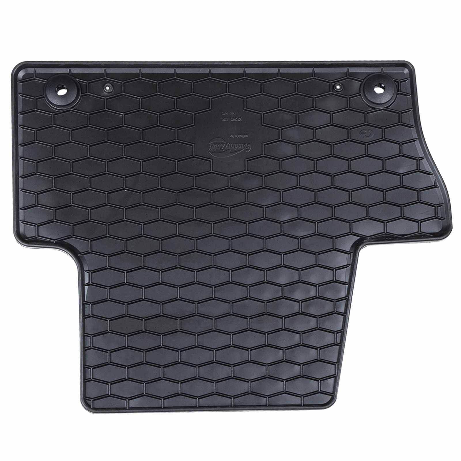 Auto tepih 4 pcs Crna prikladno za VOLVO XC60 2009-2017 Guma