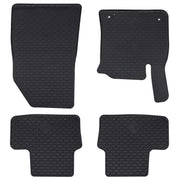 Auto tepih 4 pcs Crna prikladno za CAPTUR 2020- Guma