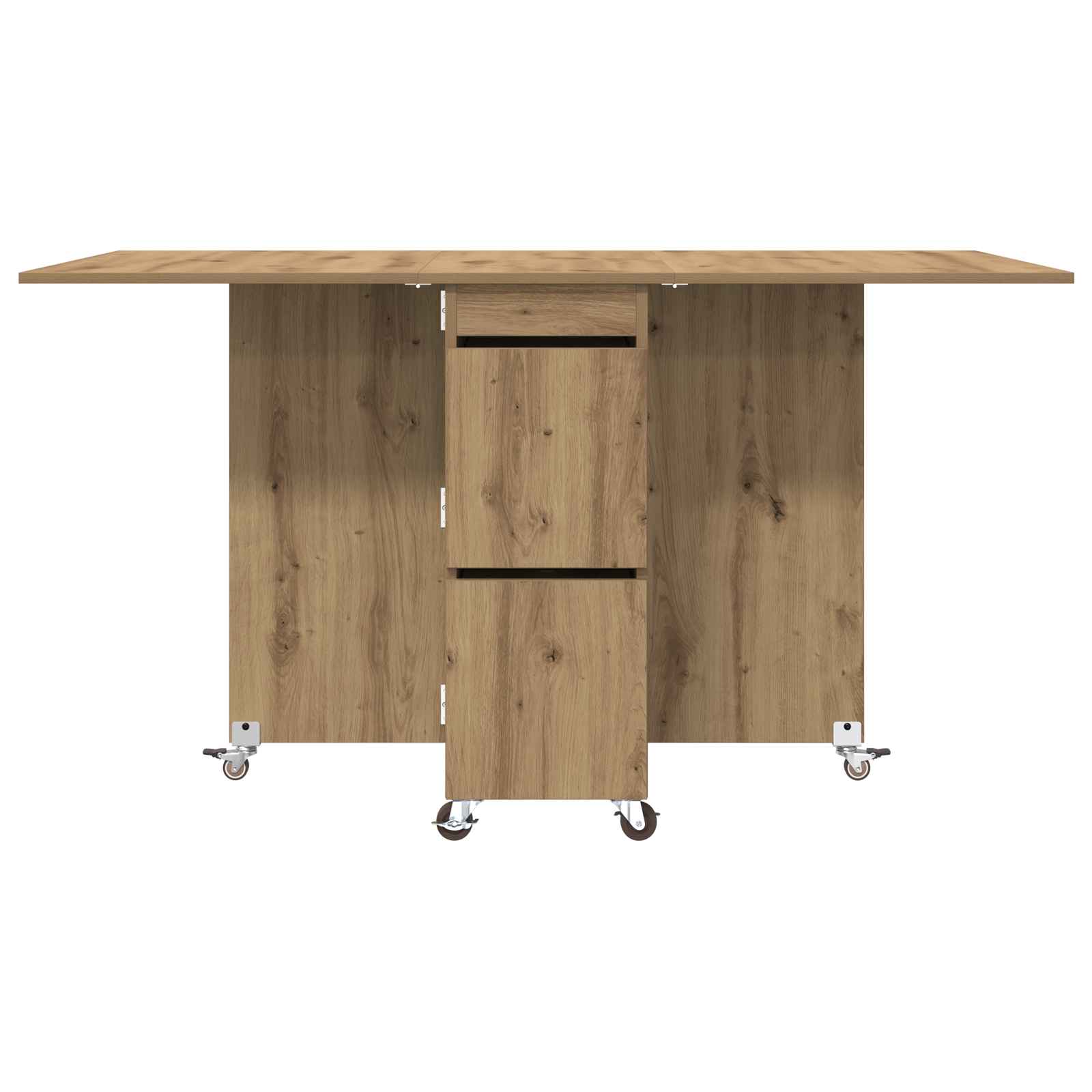Blagovaonski stol 2 pcs 140 x 80 x 77 cm Konstruirano drvo