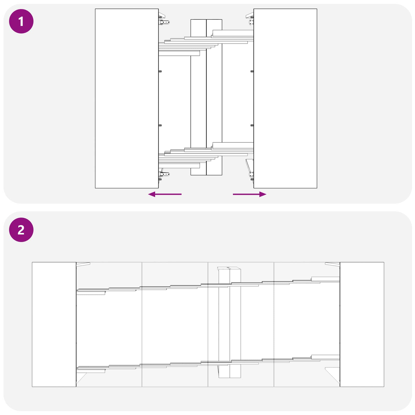 Blagovaonski stol 240 x 85 x 75 cm Konstruirano drvo Staro drvo