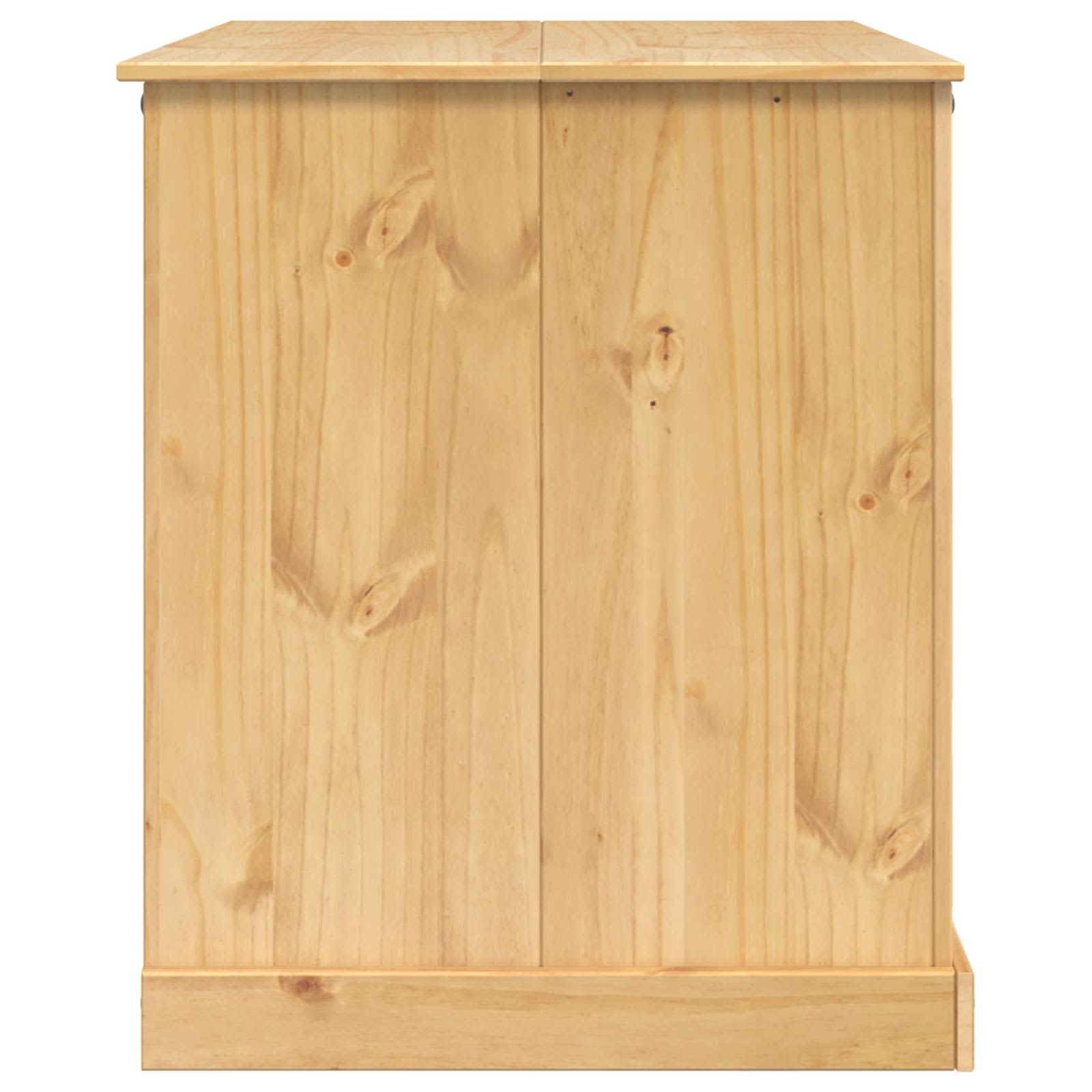 Kuhinjski kolica 2 pcs Medeni vosak 112 x 77 x 91,5 cm