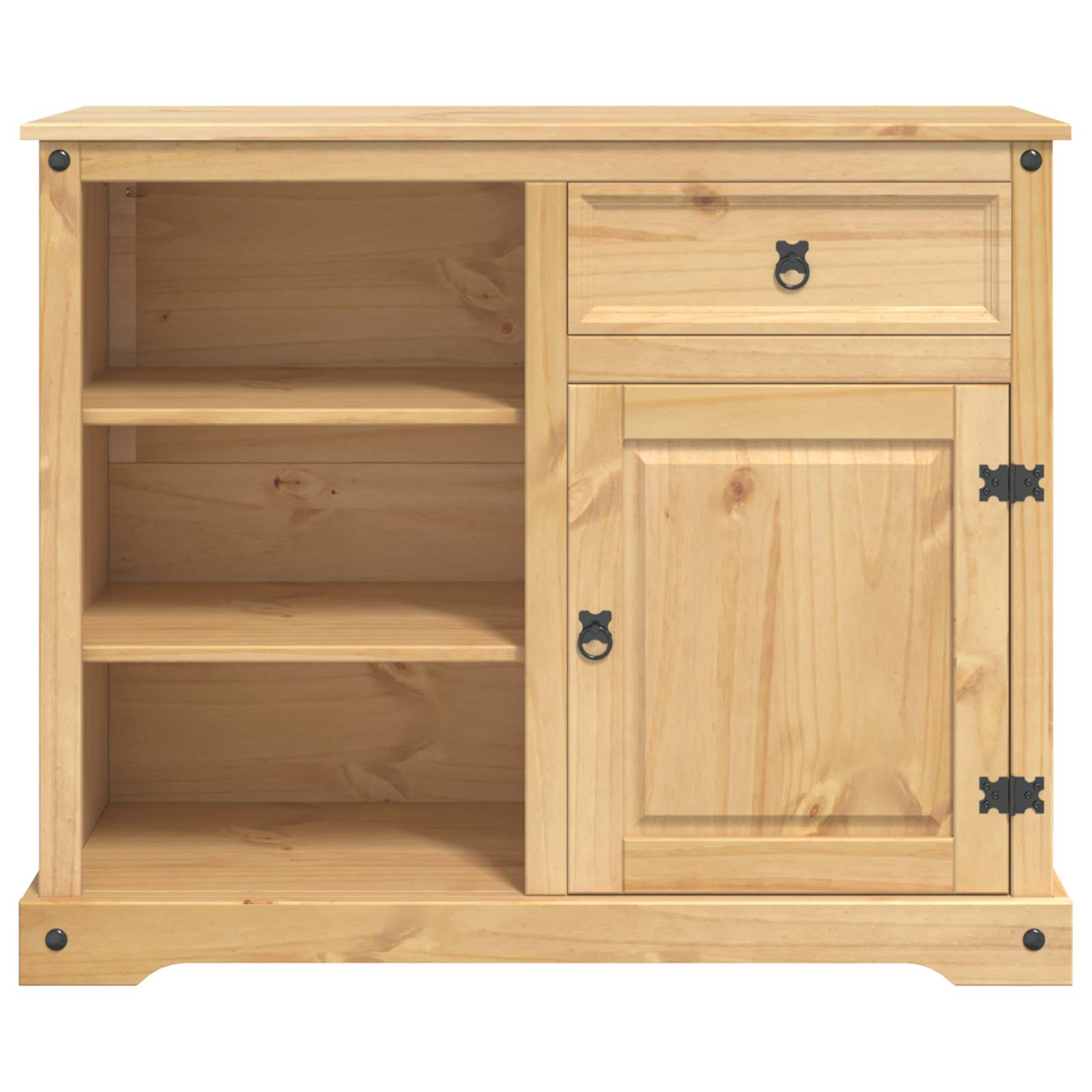 Kuhinjski kolica 2 pcs Medeni vosak 112 x 70 x 91,5 cm
