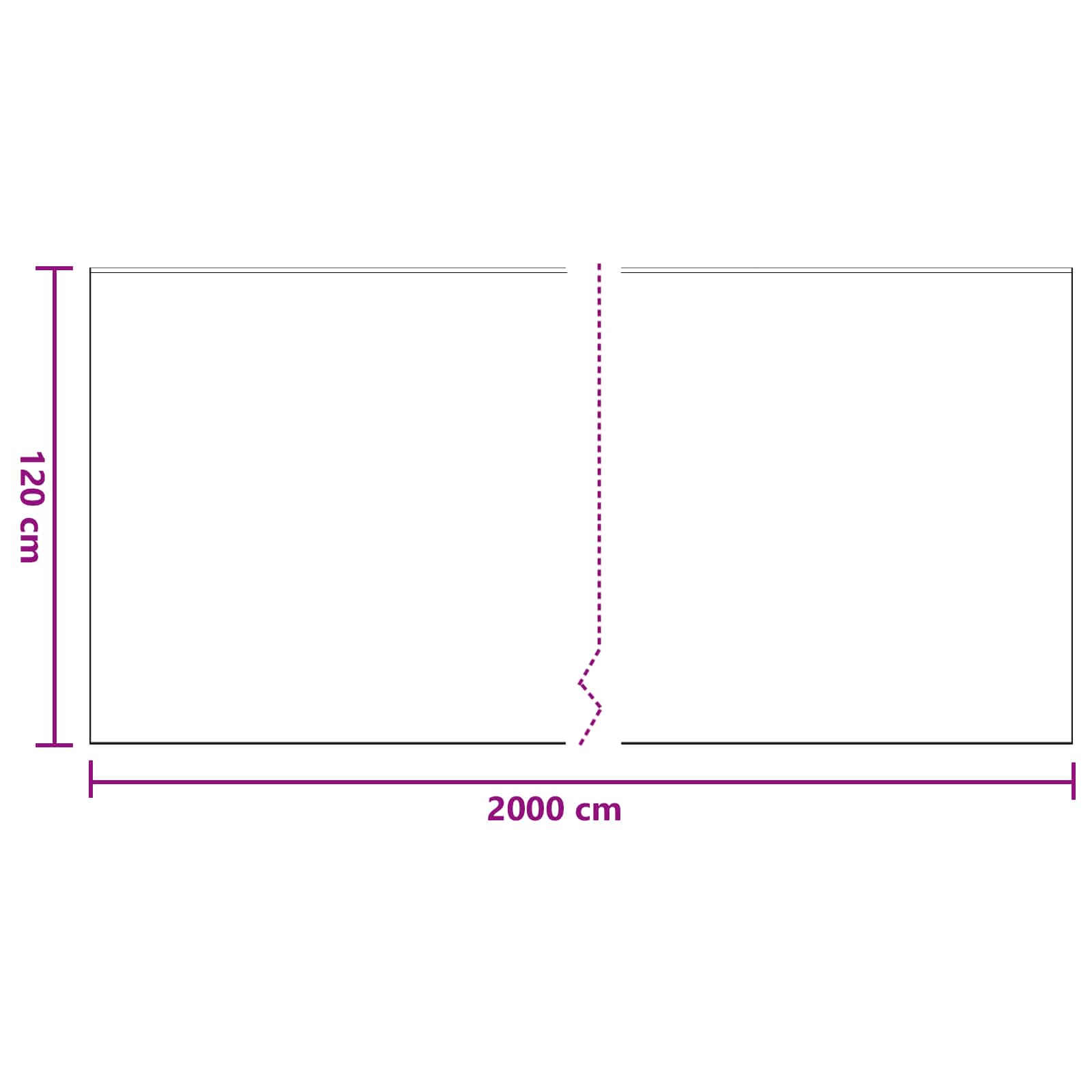 Prozračna ploča s ljepilom 12 pcs *Transparent*an 210 x 2000 cm
