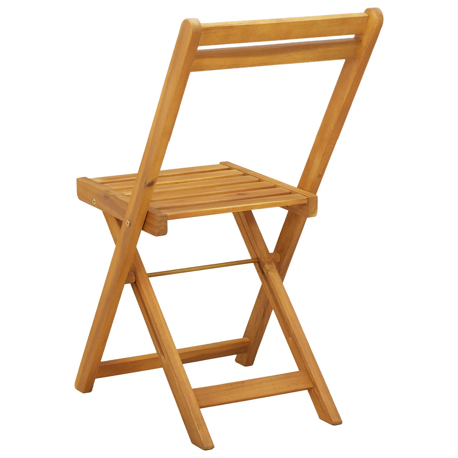 Vanjske bistro stolice 8 pcs Prirodna 40 x 53 x 80 cm