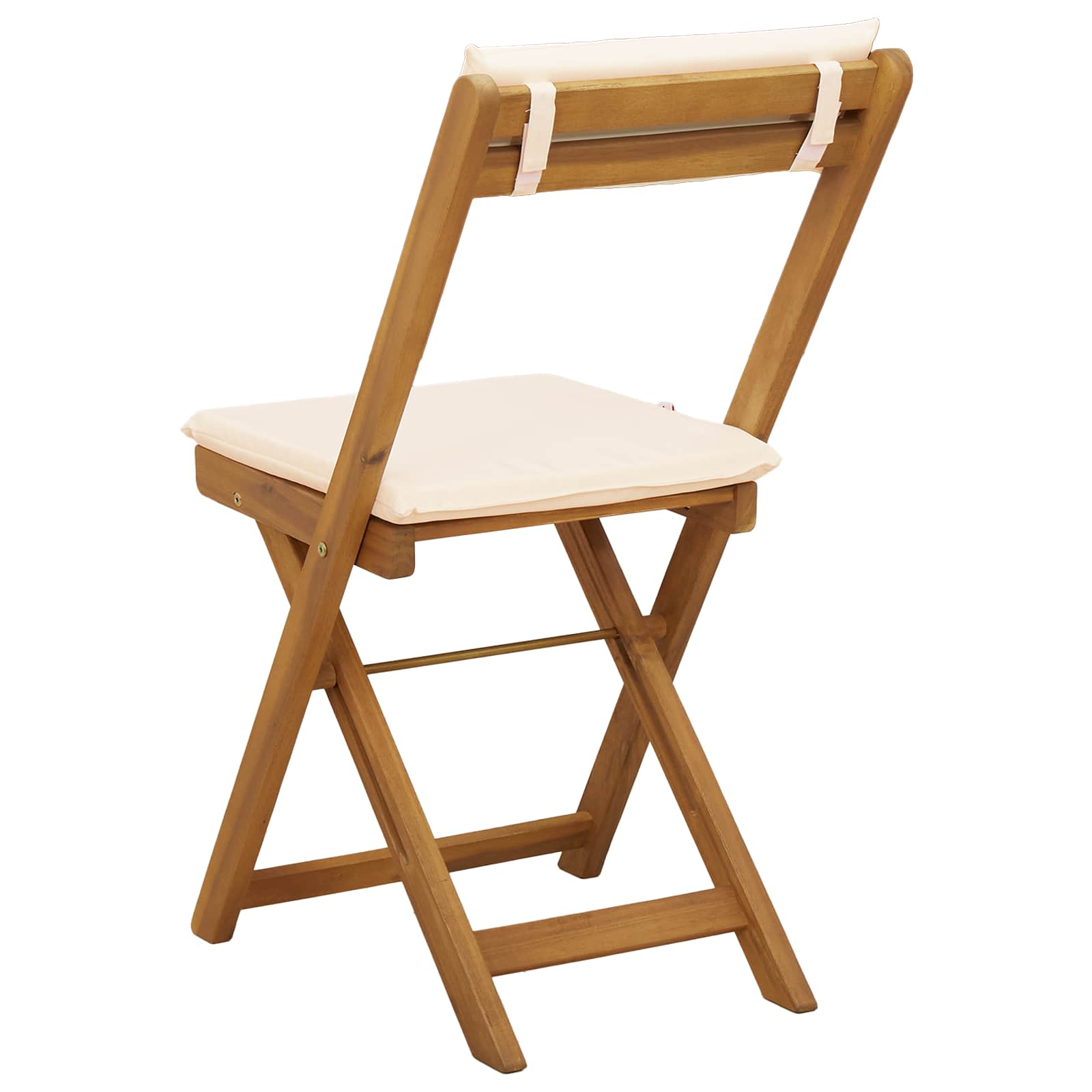 Vanjske bistro stolice 8 pcs Krem bijela 40 x 53 x 80 cm