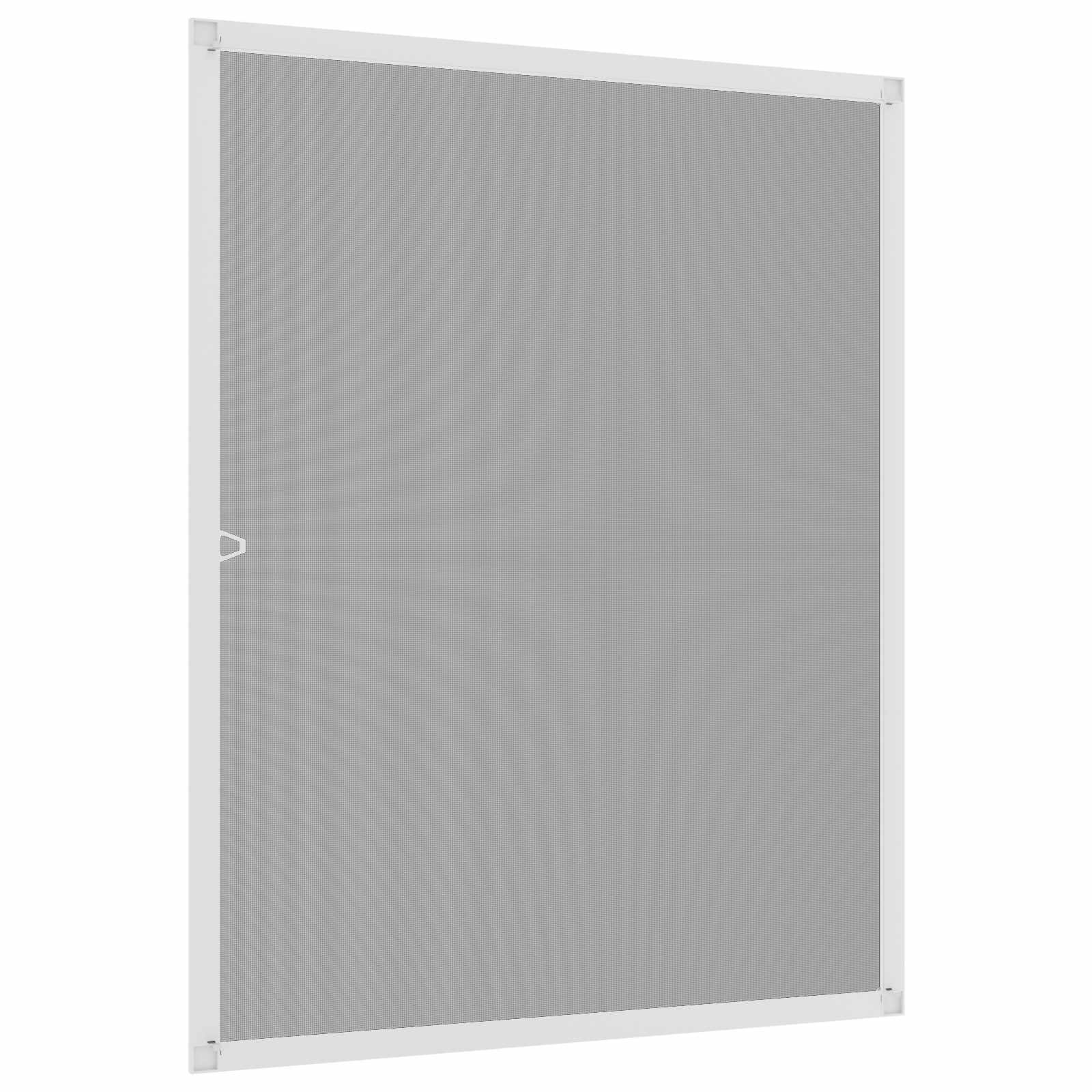 Mreža protiv insekata za prozore Bijela 110 x 130 cm