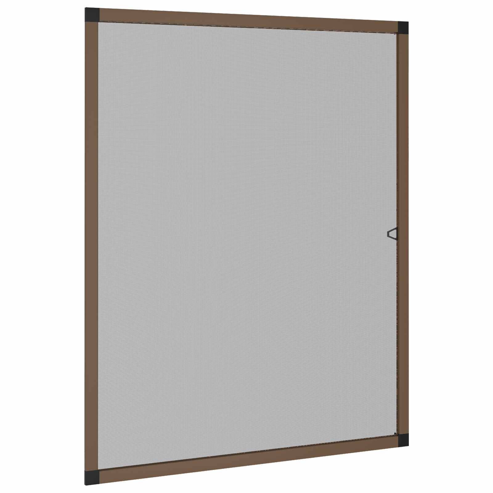 Mreža protiv insekata za prozore Smeđa 110 x 130 cm