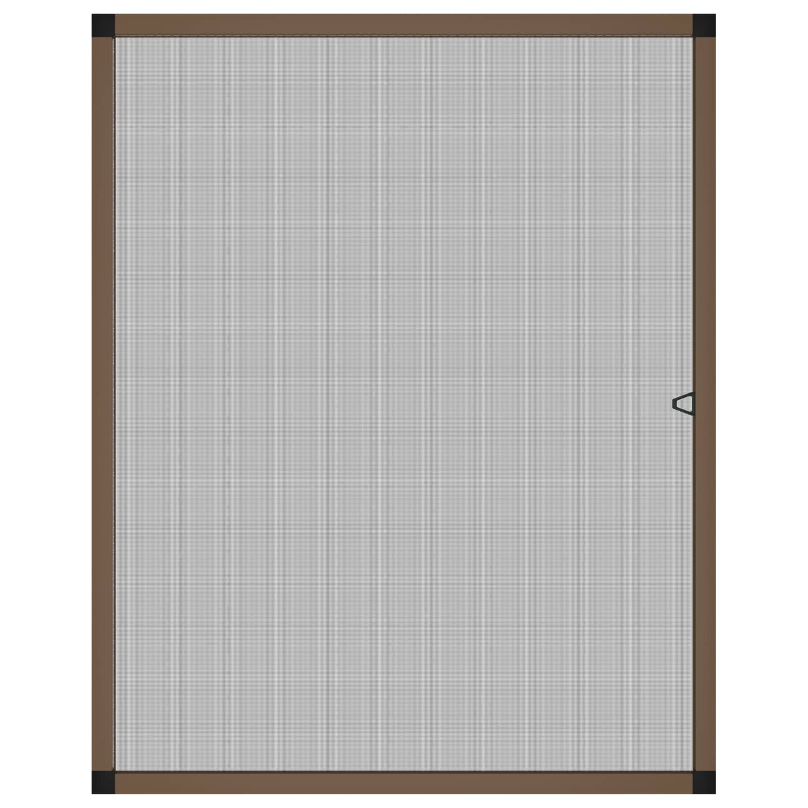 Mreža protiv insekata za prozore Smeđa 110 x 130 cm