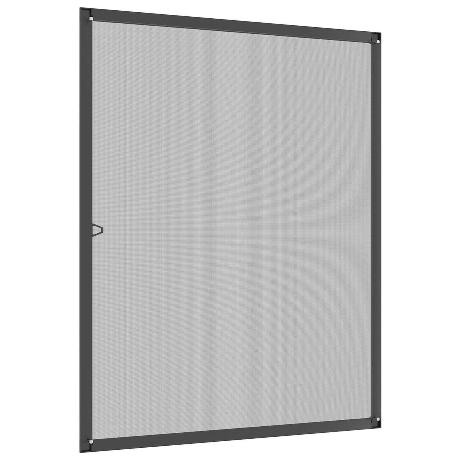 Mreža protiv insekata za prozore Antracit 130 x 150 cm
