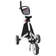 Golf Trolej Crna i bijela 100 x 69 x 114 cm Aluminij
