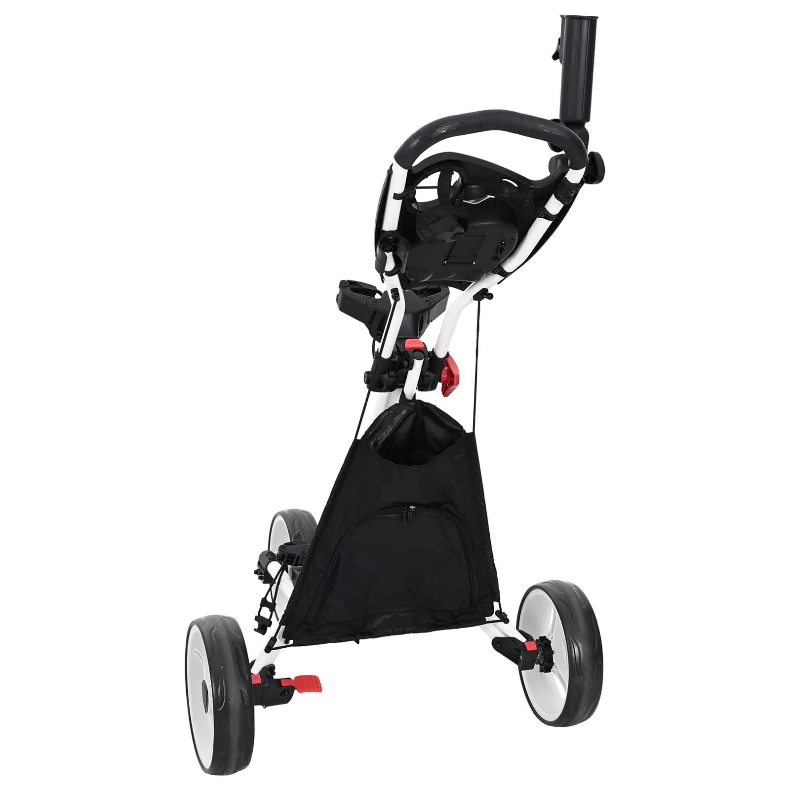 Golf Trolej Crna i bijela 100 x 69 x 114 cm Aluminij