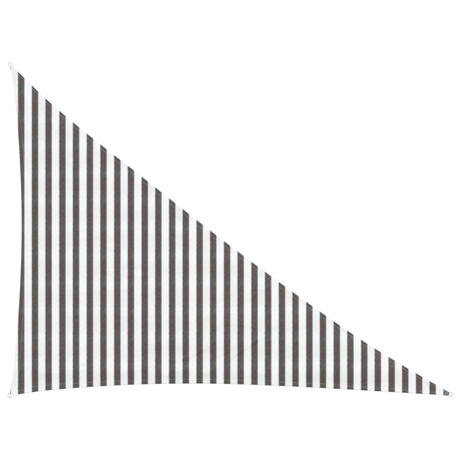 Jedrilica za sunčevu sjenu Svijetlo siva i bijela. 3 x 4 x 5 m
