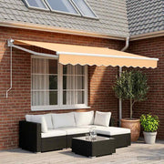 Povlačivi tende Pijesak 3 x 2,5 m 100% Poliester i Aluminij