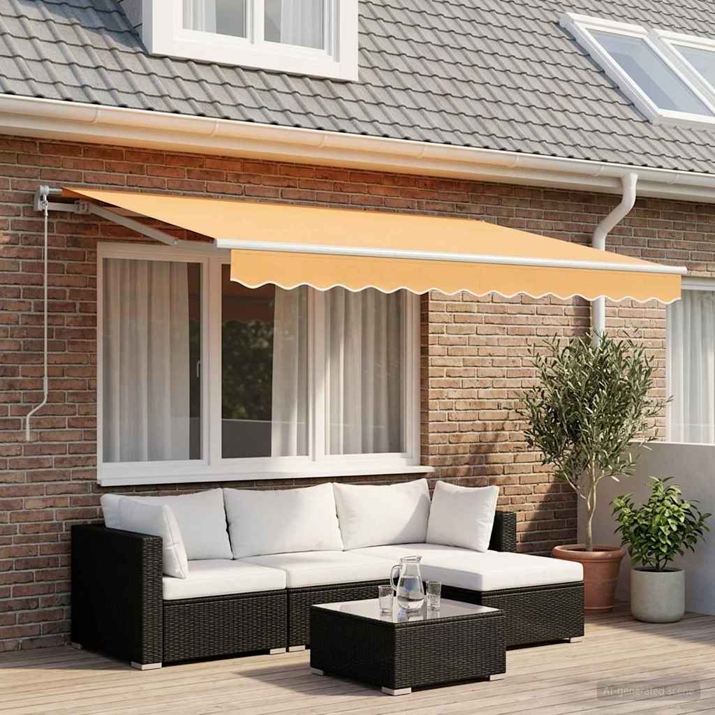 Skrovita tenda Pijesak 2,5 x 2 m tkanina