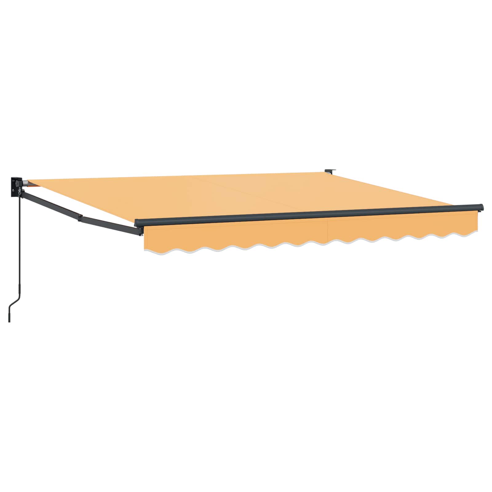 Povlačivi tende Pijesak 3 x 2 m 100% Poliester i Aluminij