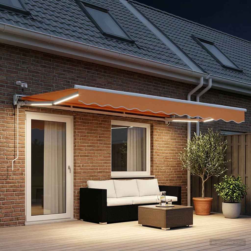Električna retraktabilna tenda Pijesak 4 × 3,5 m