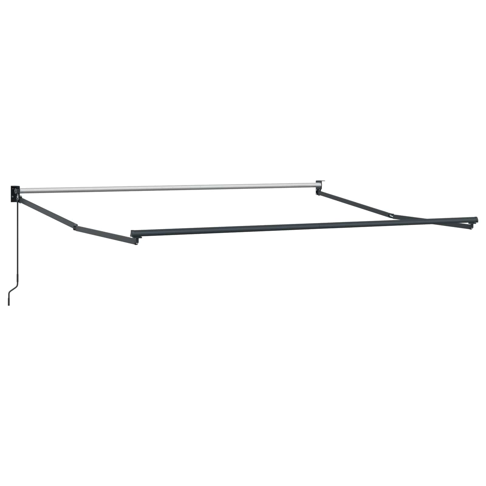 Povlačivi tende Sivosmeđa 3,5 x 2,5 m 100% Poliester i Aluminij