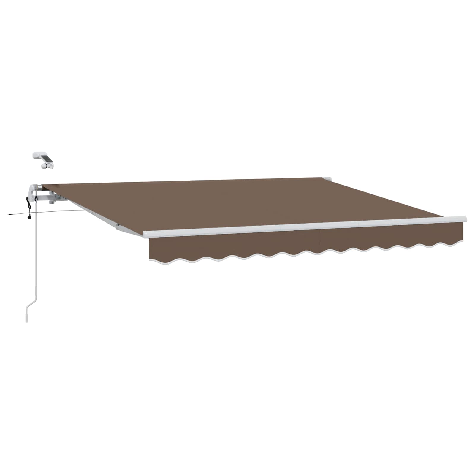 Tkanina za tende Sivosmeđa 450 × 300 cm Poliester