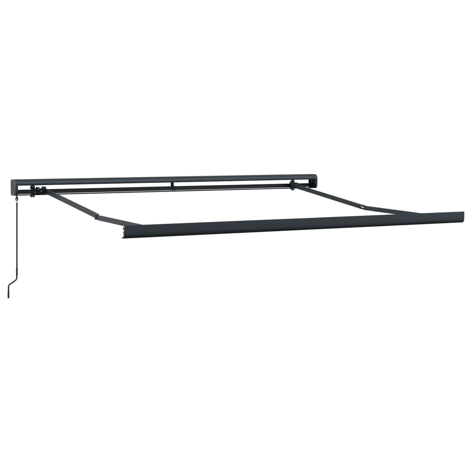 Povlačivi tende Pijesak 450 × 300 cm Platno i Aluminij