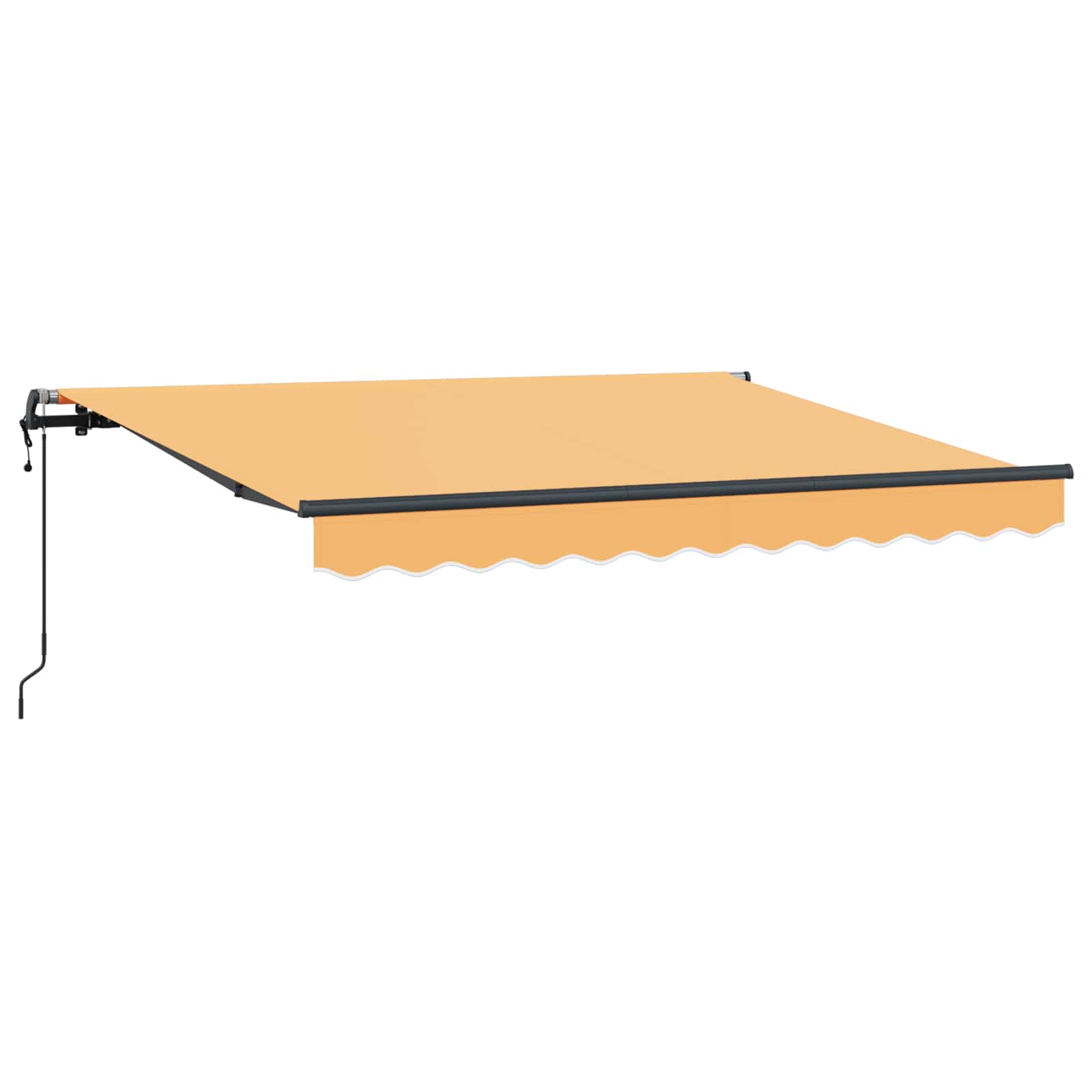 Povlačivi tende Pijesak 500 × 300 cm Tkanina i Aluminij
