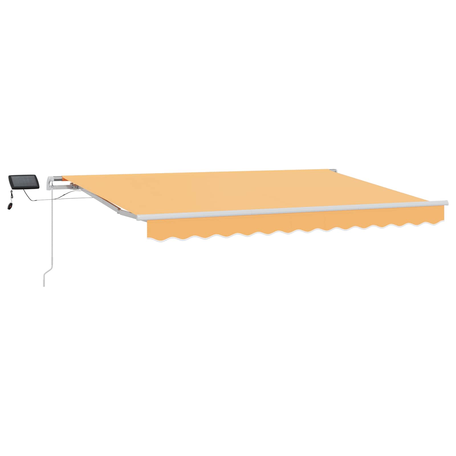 Povlačivi tende Pijesak 600 × 300 cm Tkanina i Aluminij