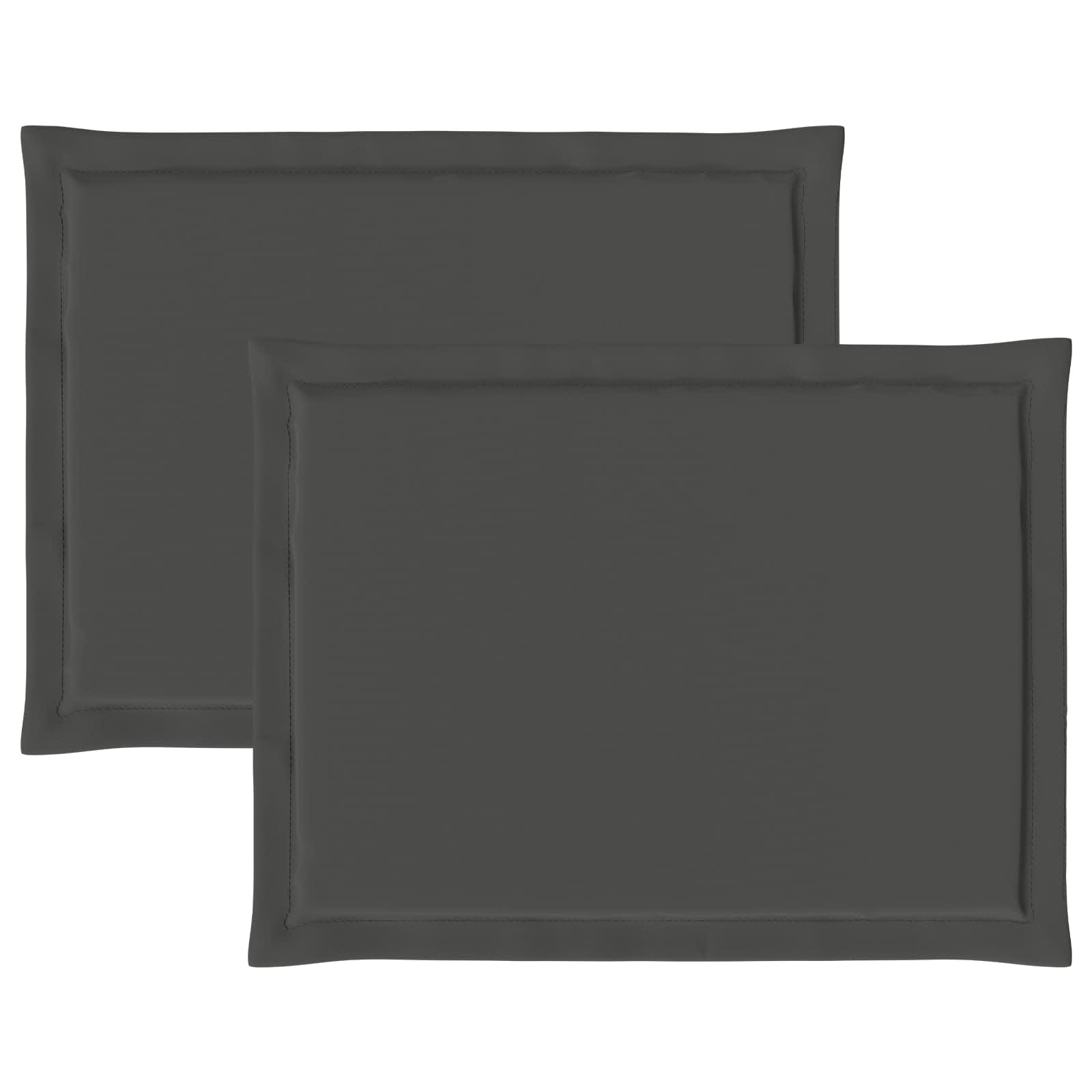 Jastučići za sjedenje 2 pcs Antracit 47 x 36 x 2 cm Poliester