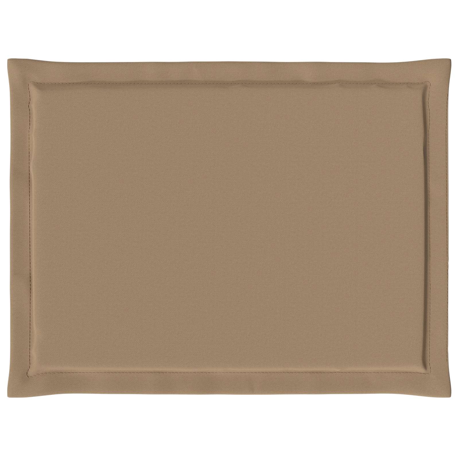 Jastučići za sjedenje 2 pcs Sivosmeđa 47 x 36 x 2 cm Poliester