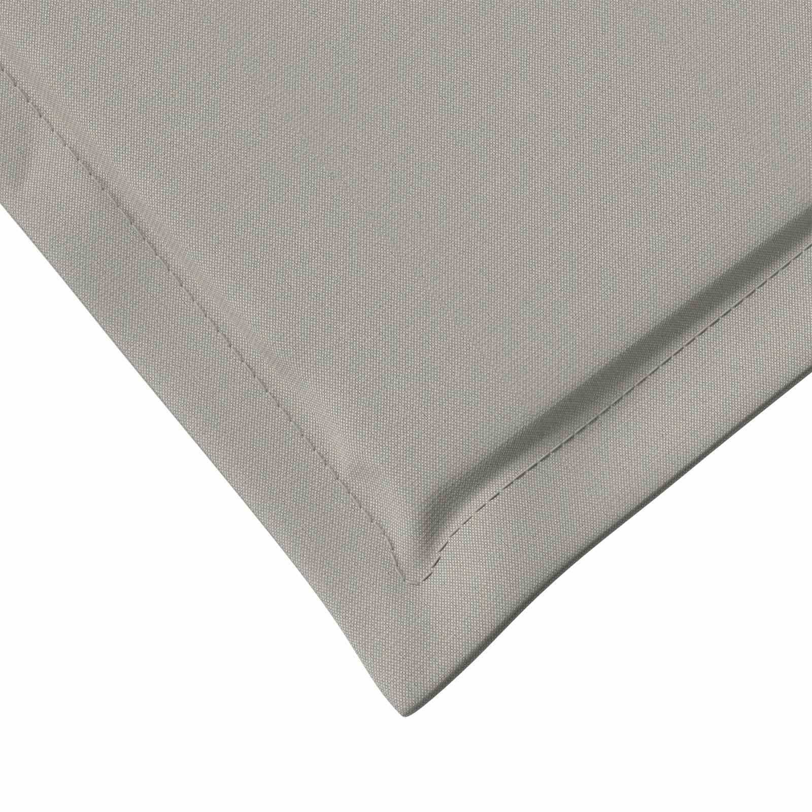 Jastučići za sjedenje i leđa 2 pcs Svjetlosiva 47 x 45 x 2 cm