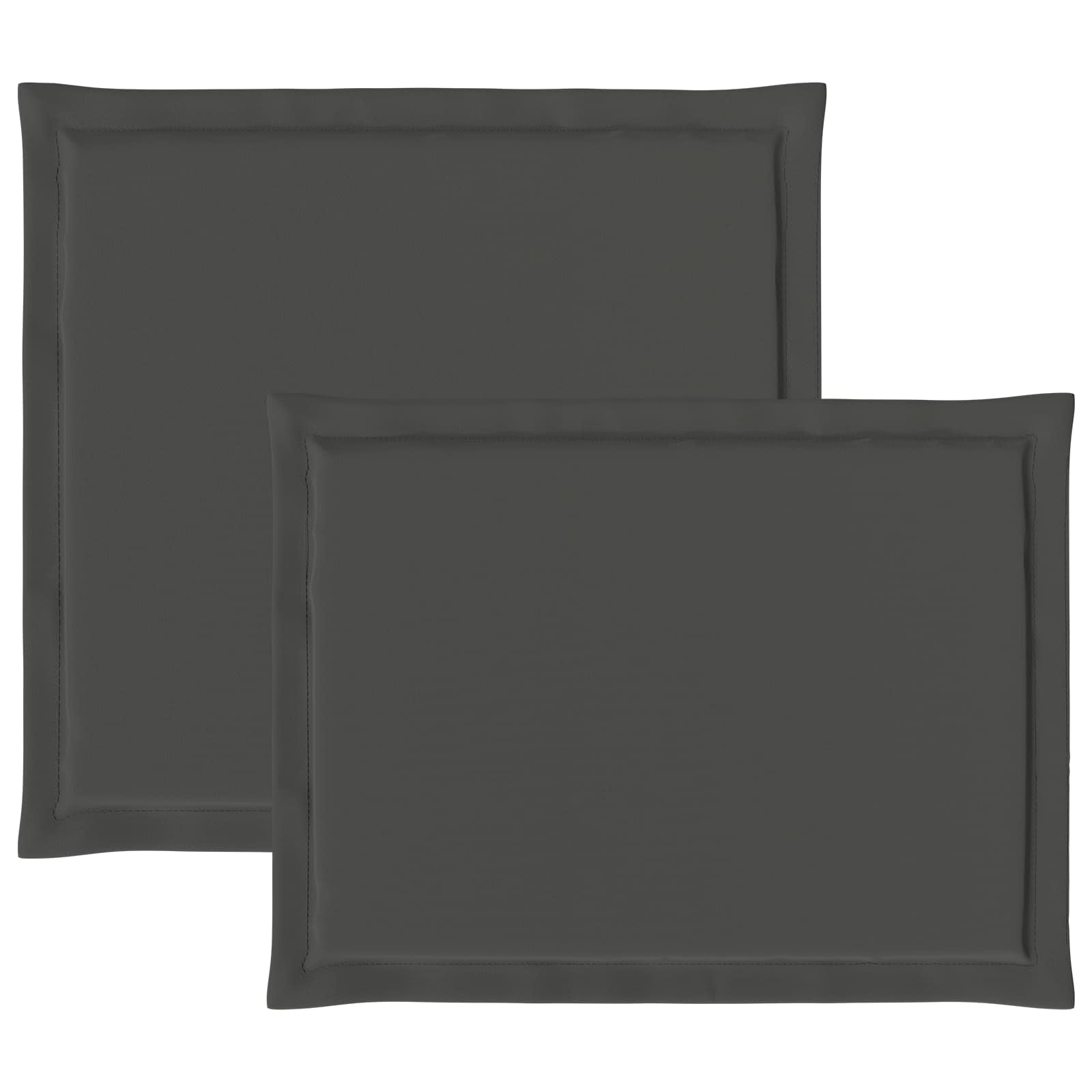 Jastučići za sjedenje i leđa 4 pcs Antracit 47 x 45 x 2 cm