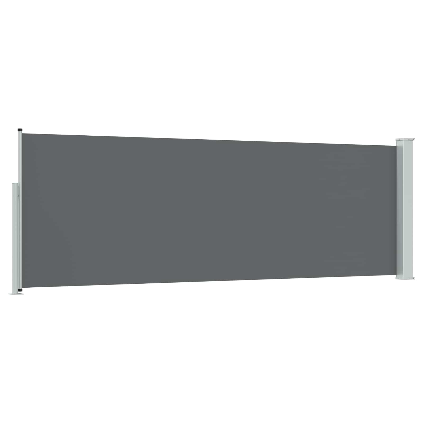 Retraktabilna bočna tende Antracit 300 x 100 cm Poliester