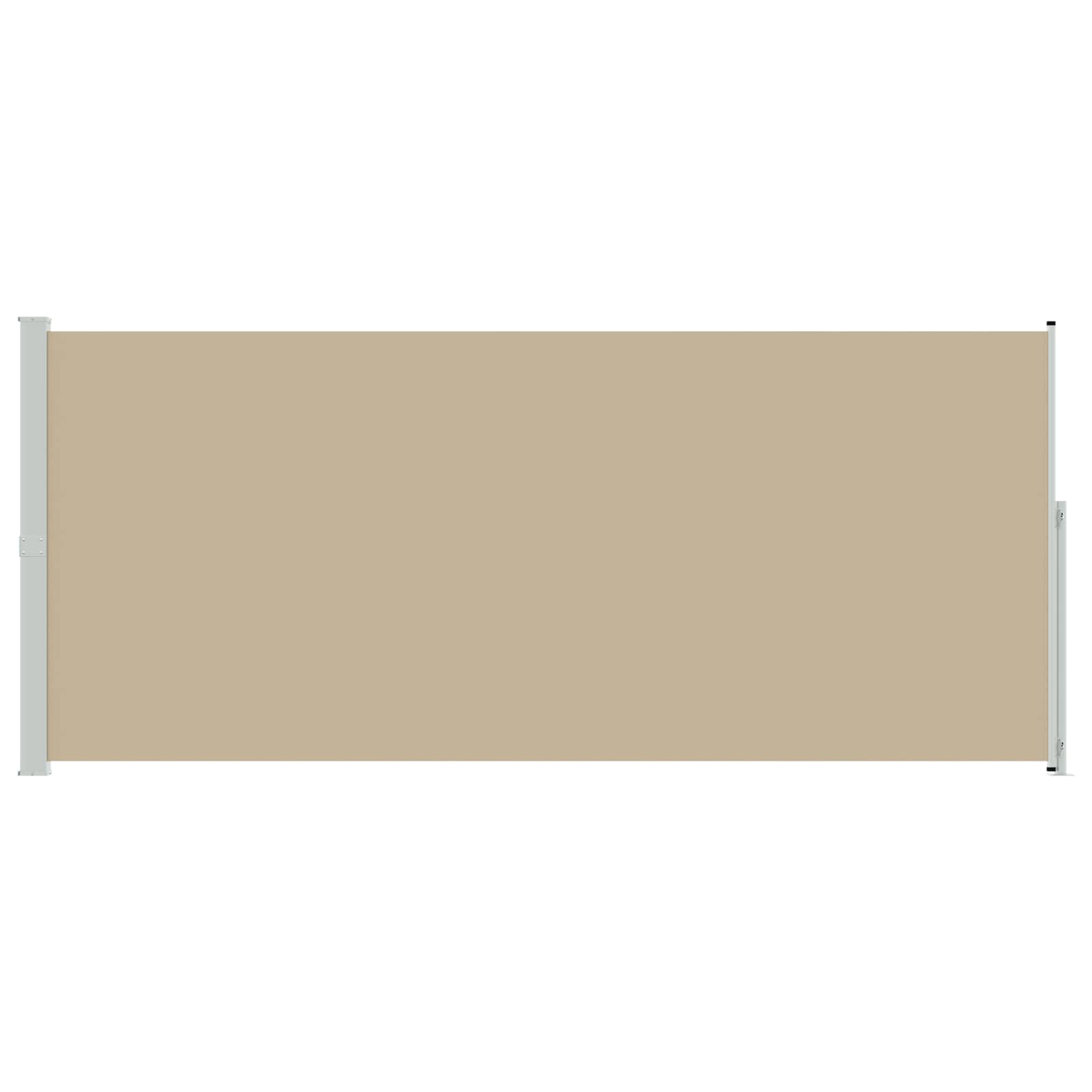 Retraktabilna bočna tende 100% poliester, željezo, čelik