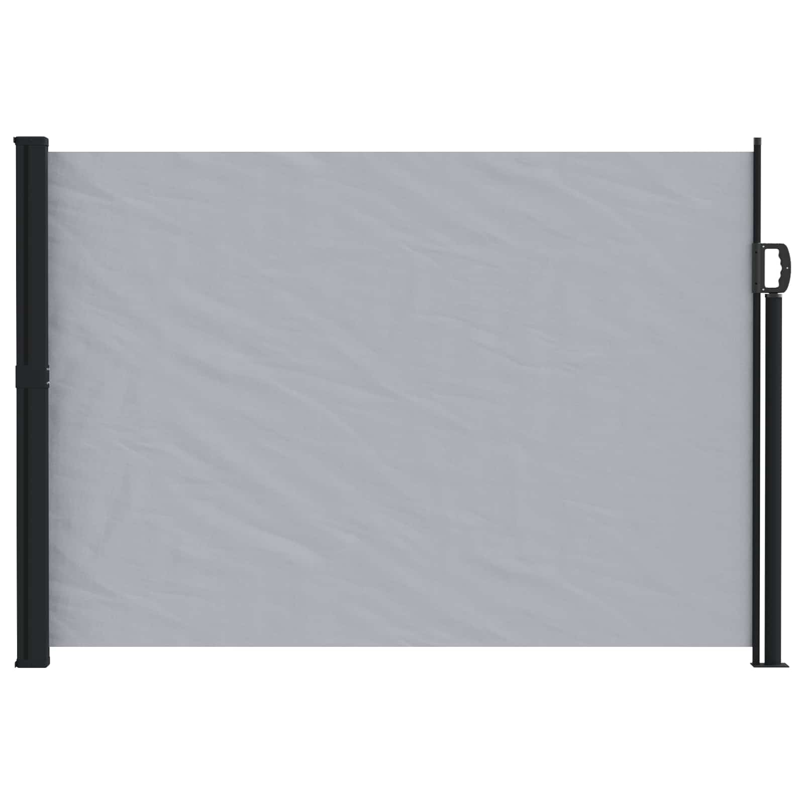 Retraktabilna bočna tende Siva 300 x 117 cm Poliester