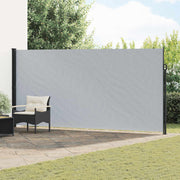 Retraktabilna bočna tende Siva 500 x 220 cm Poliester