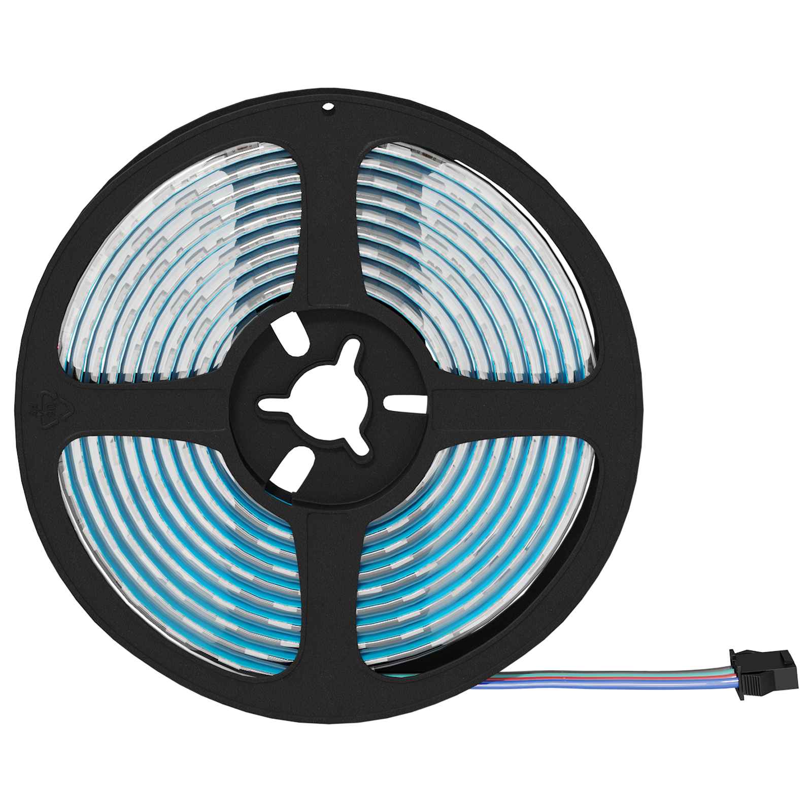 LED traka 2 pcs Crna i prozirna 2300 mm Bakar i plastika