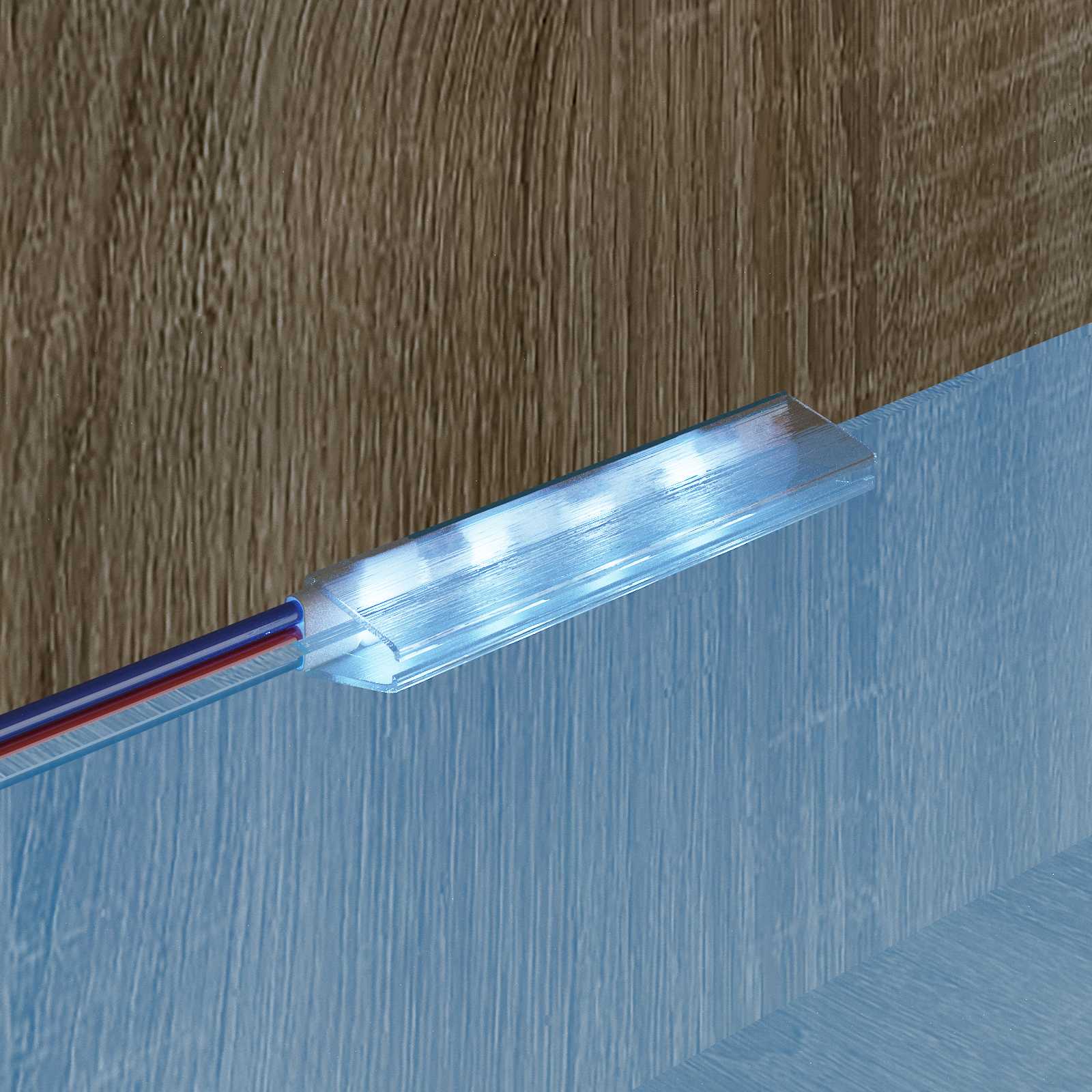 LED traka 2 pcs Crna i višenamjenska 1745 mm Bakar i plastika