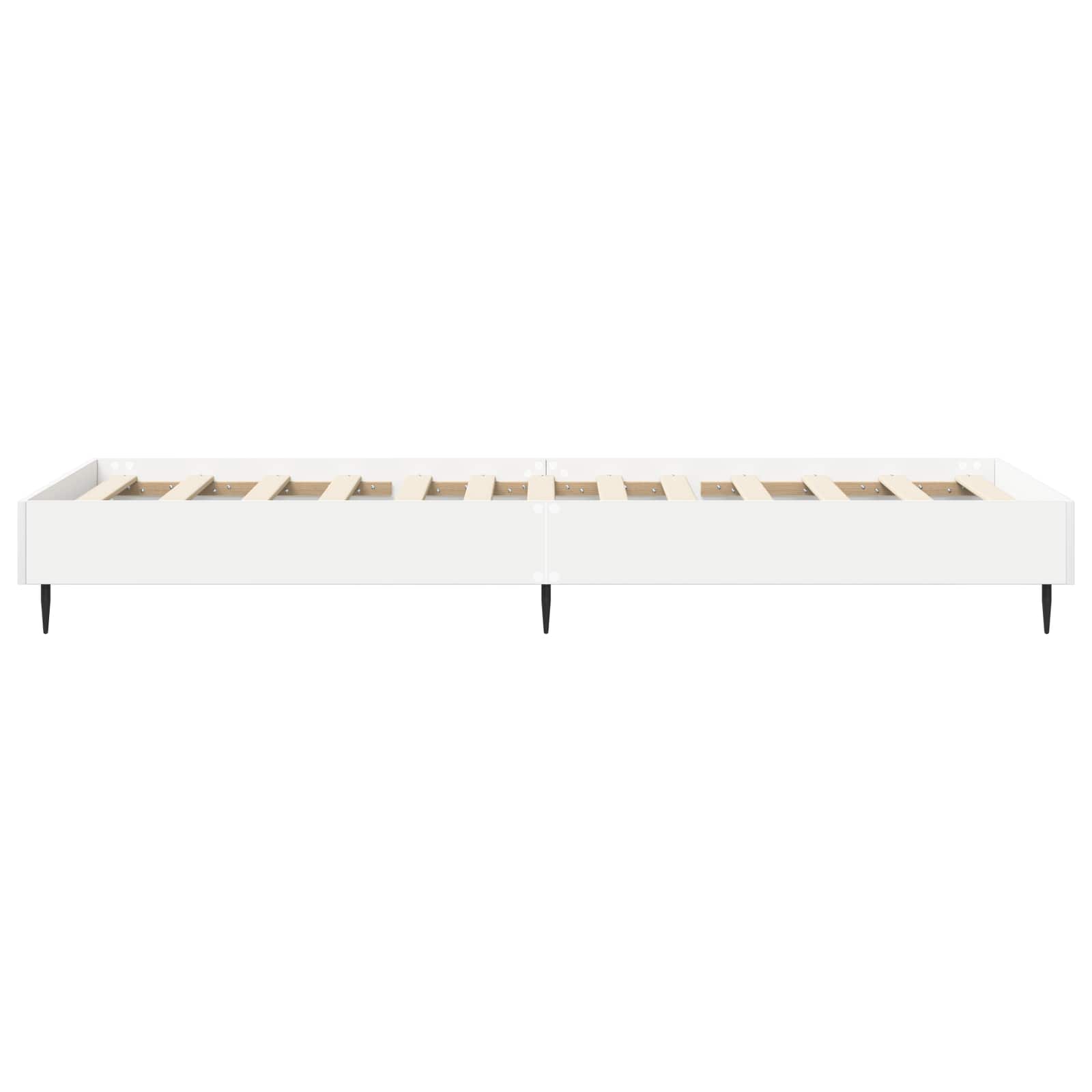 Krevetna konstrukcija Bijela 80 x 200 cm Konstruirano drvo