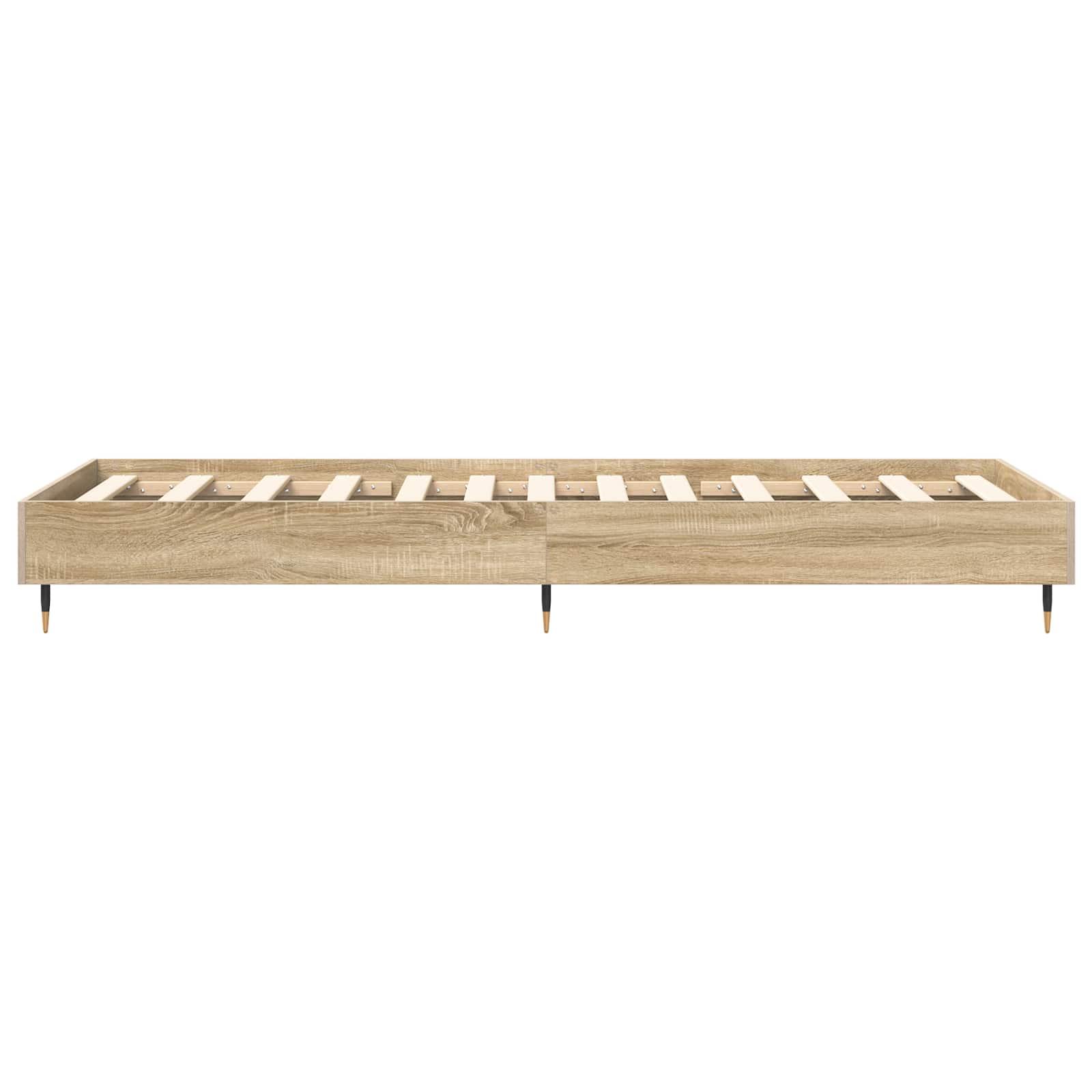 Krevetna konstrukcija Hrast sonoma 80 x 200 cm