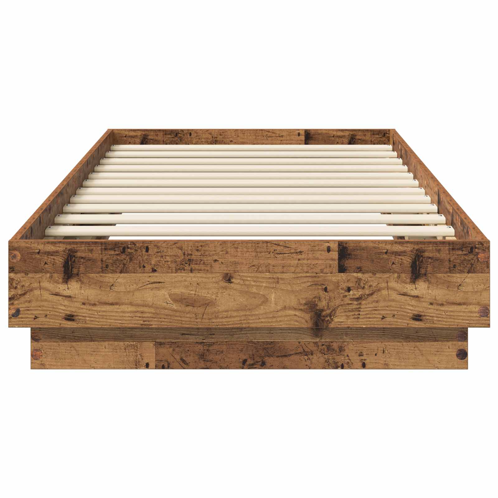 Okvir kreveta za pod Staro drvo 80 x 200 cm Konstruirano drvo