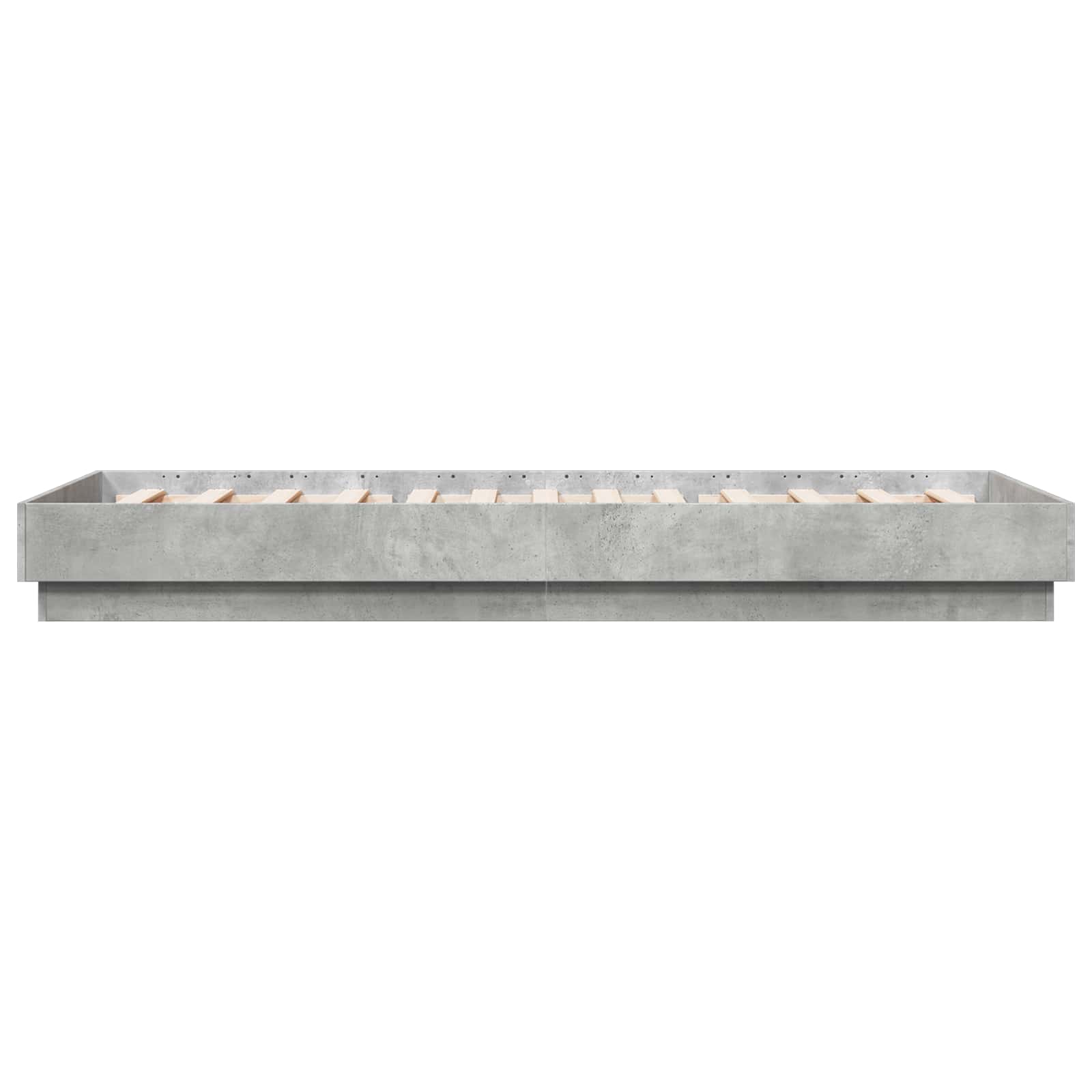 Okvir kreveta za pod Betonska siva 80 x 200 cm