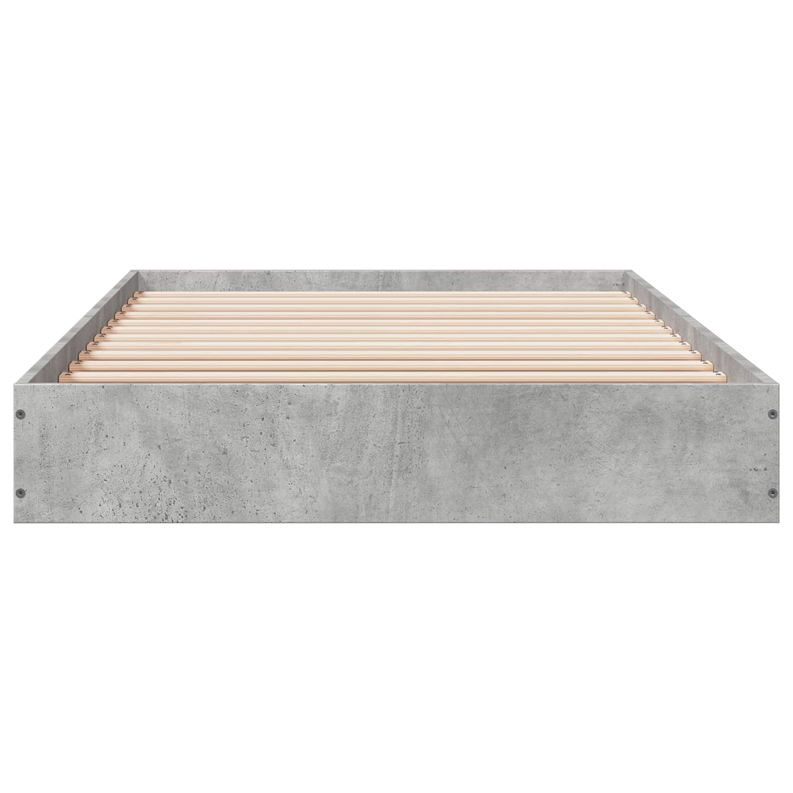 Okvir kreveta za pod Betonska siva 80 x 200 cm