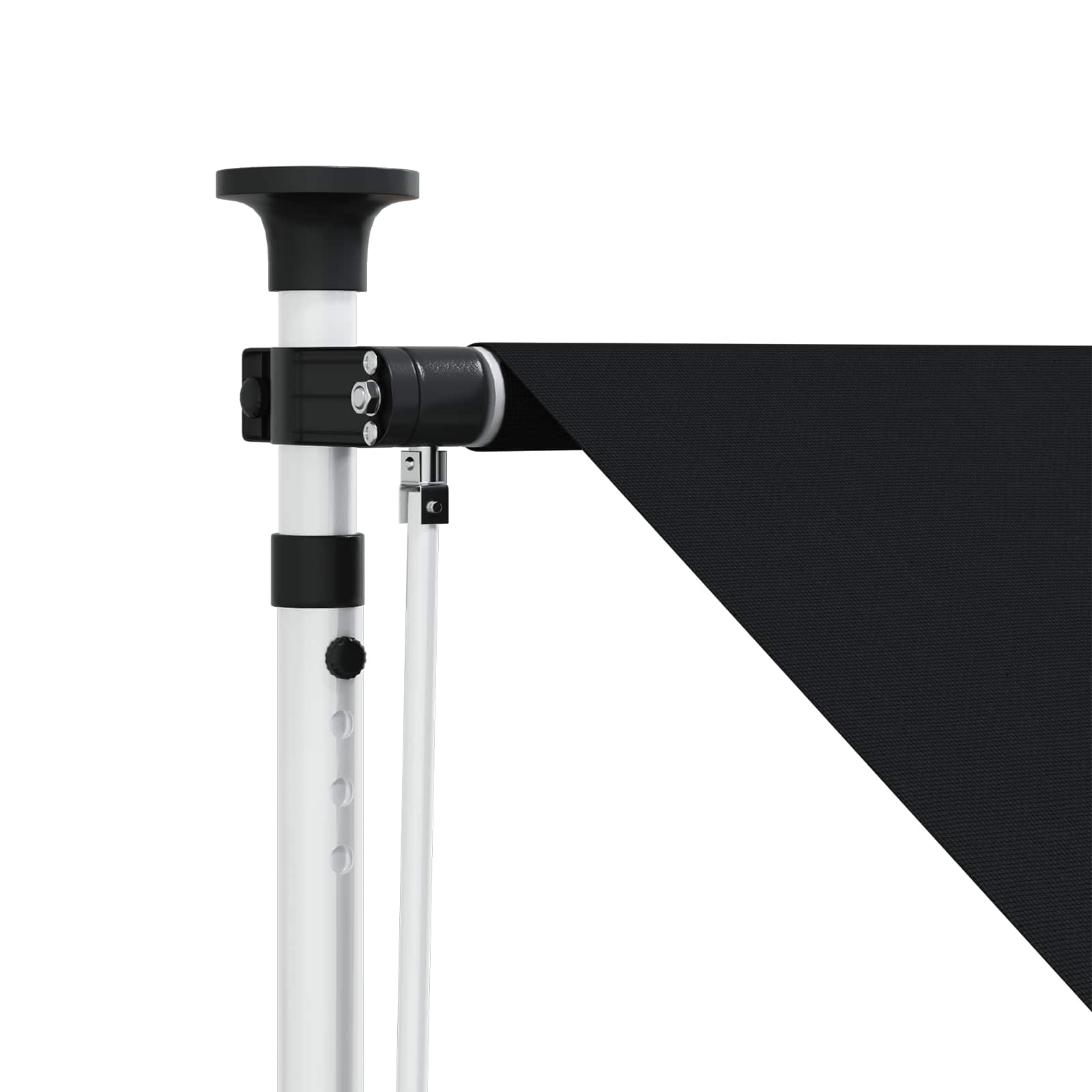 Ručno sklopiva tenda Crna 150 cm